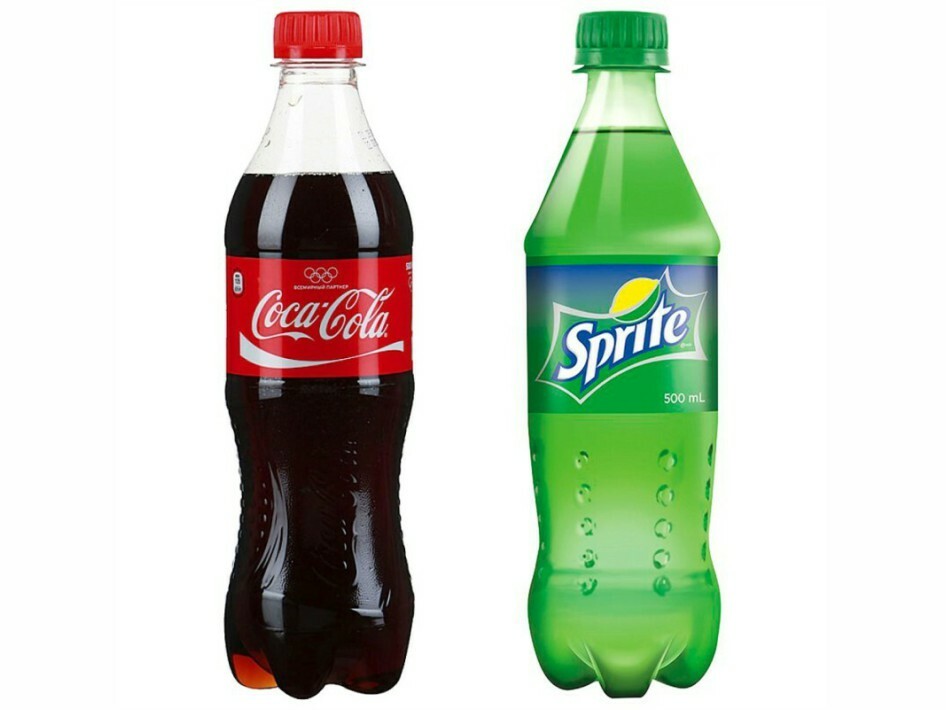 Coca Cola / Sprite 0,5л Coca Cola / Sprite 0,5л